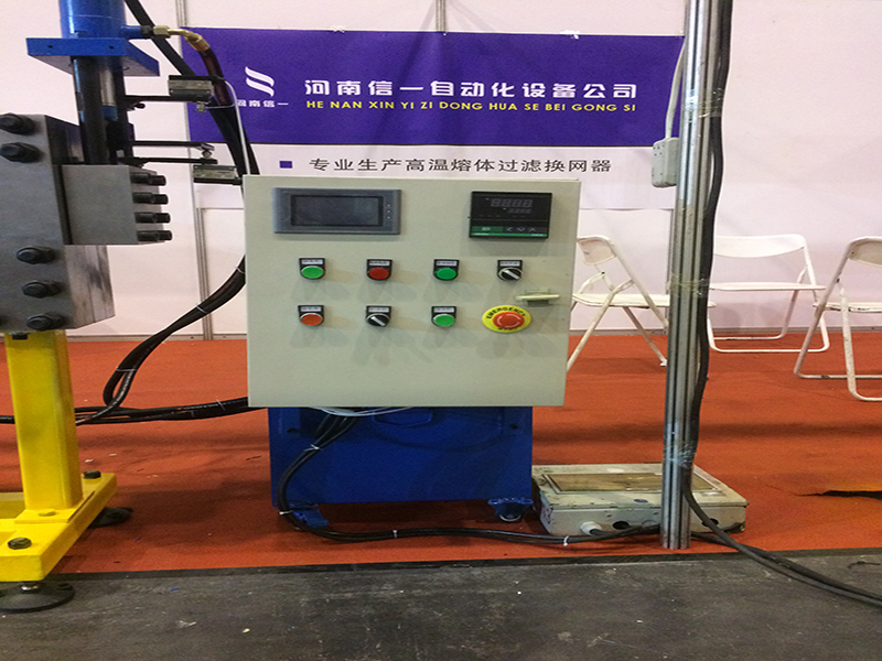 使用換網器時的注意事項