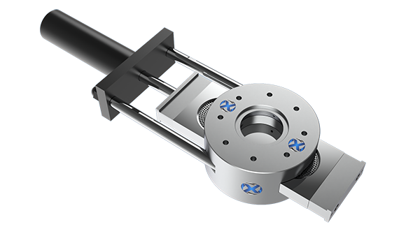 單板雙工位圓形換網器