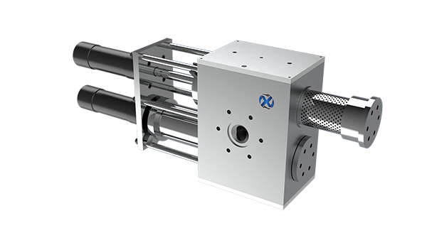 雙柱大面積換網器