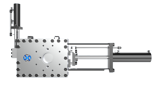 液壓全自動排渣無網模頭