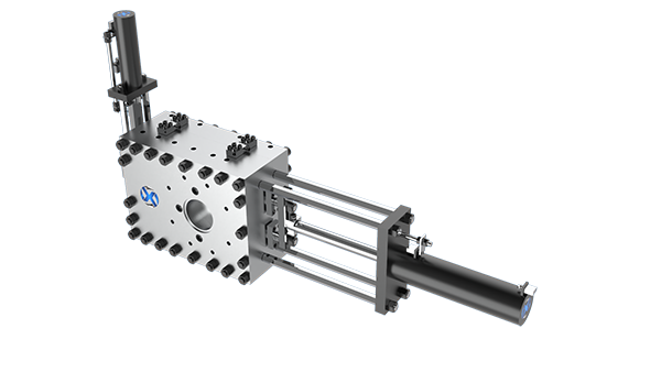 液壓全自動排渣無網模頭