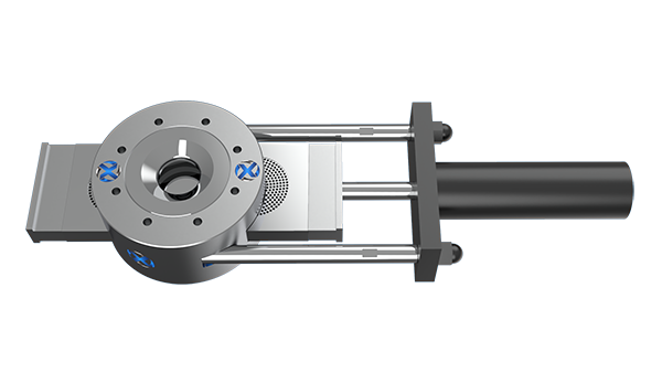 單板雙工位圓形換網器