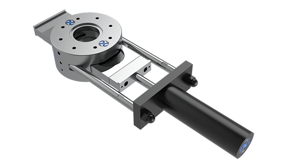 單板雙工位圓形換網器