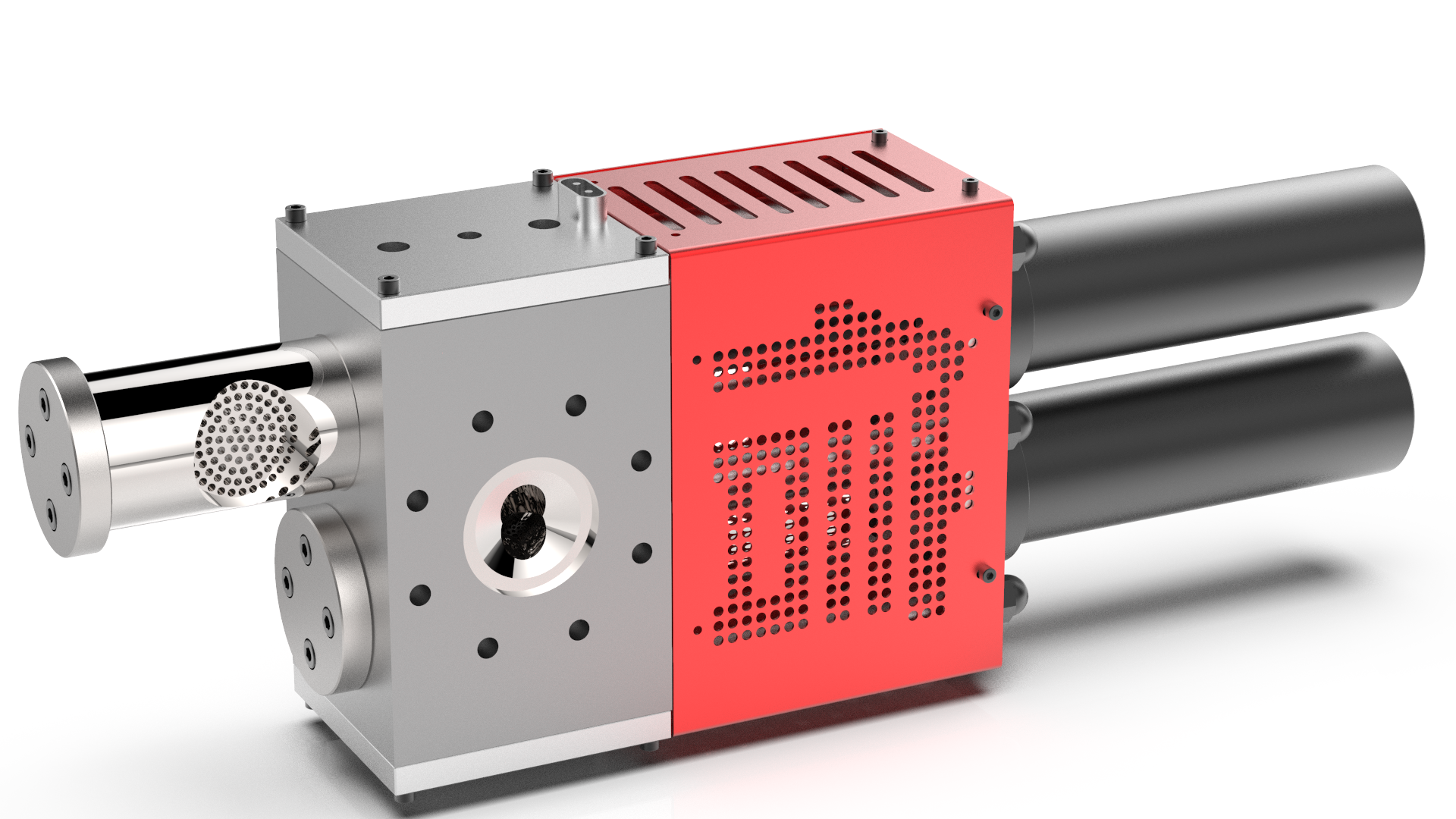 雙柱雙工位換網器